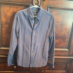 Banana Republic Navy Corduroy Shirt